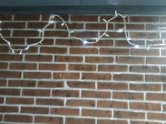 Светодиодная гирлянда «Стринг лайт» PL-LST-100LED-10M RW/WHF 230V