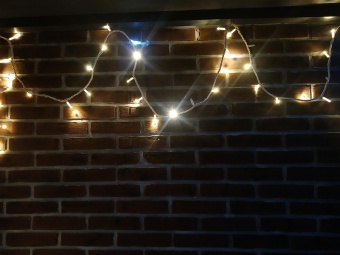 Светодиодная гирлянда «Стринг лайт» PL-LST-100LED-10 RW/WA 230V