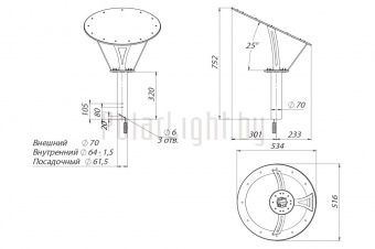 КАШТАН 54 Вт