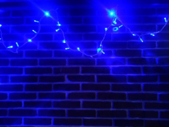 Светодиодная гирлянда «Стринг лайт» PL-LST-100LED-10 RW/BL 230V