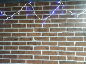 Светодиодная гирлянда «Стринг лайт» PL-LST-100LED-10 RW/BL 230V