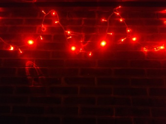 Светодиодная гирлянда «Стринг лайт» PL-LST-100LED-10 RW/RE 24V