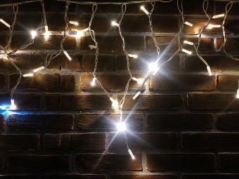 Светодиодная бахрома PL-LICL-80LED-2*0.6M RW/WHF 230V